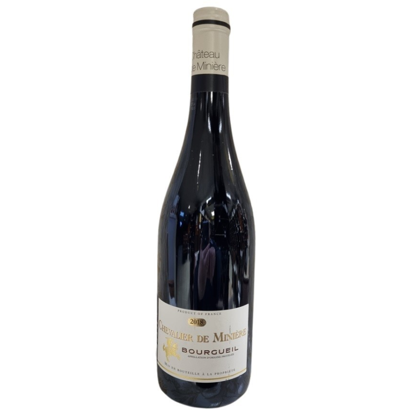 Chevalier de minières 2022 Bourgueil bio AOP 75cl - Vin Rouge Haut de Gamme