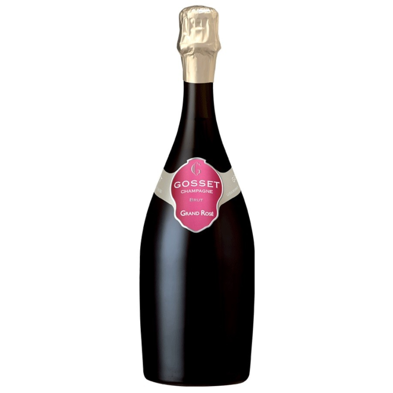 Gosset Grand Rosé Brut Champagne 75 cl - Un Élégant Champagne Rosé