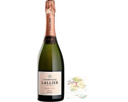 Lallier Grand Rosé Magnum Champagne - 150cl | Vin Effervescent d'Exception
