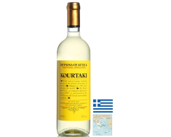 Retzina Grèce 75 cl - Vin Grec Authentique