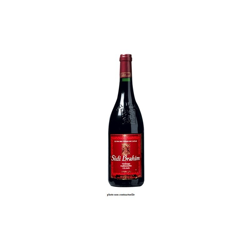 Sidi Brahim Rouge 1/2BT Cuvée - Vin Rouge d'Exception