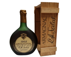1908 Bas Armagnac R.A. Salas - 70 cl 40° - Un nectar d'exception
