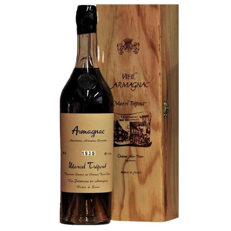 Armagnac 1935 Trepout - Un spiritueux haut de gamme