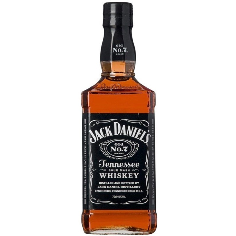 Jack Daniel's Old N°7 Tennessee Whiskey 70 cl - Un incontournable
