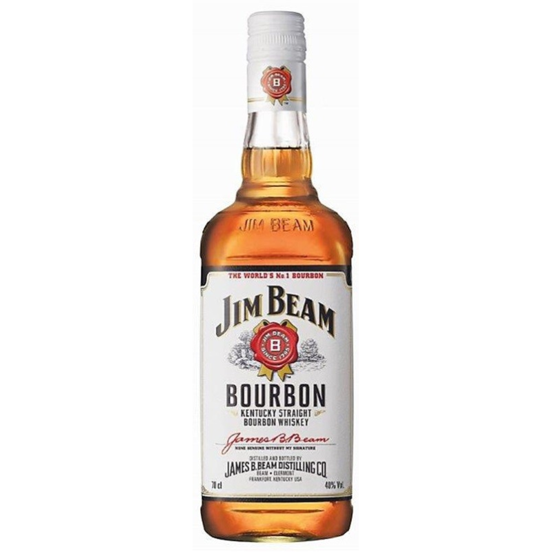 Jim Beam Bourbon Kentucky 70 cl 40° - Whisky de caractère