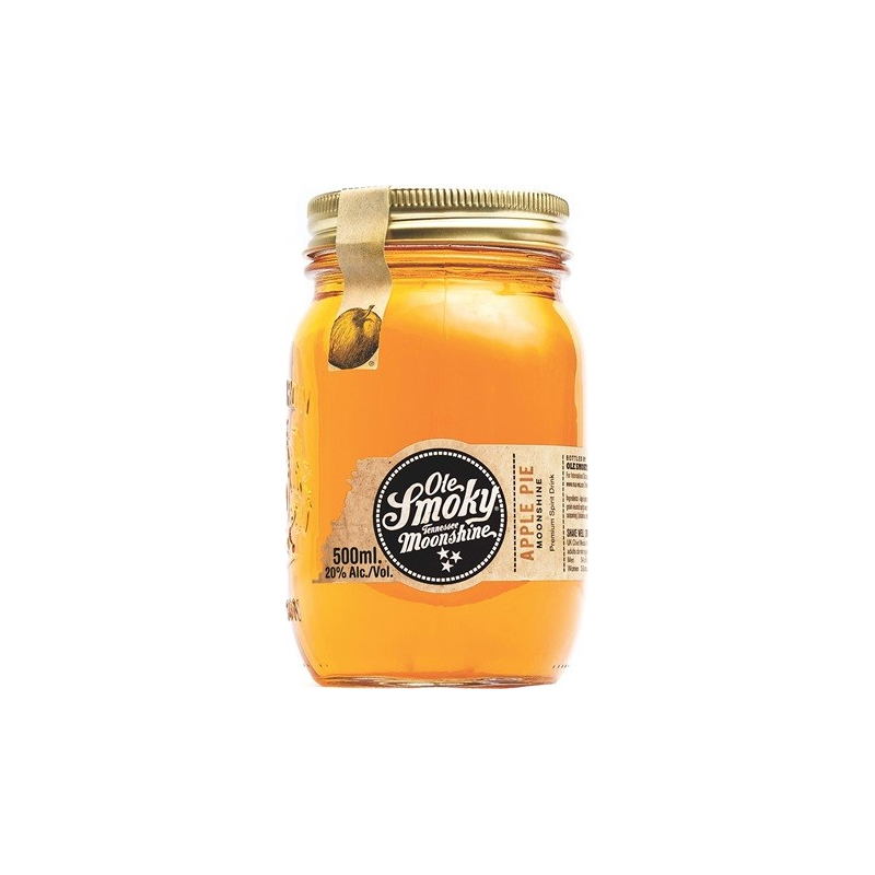 Ole Smoky Moonshine Apple Pie 50cl - Liqueur de qualité du Tennessee