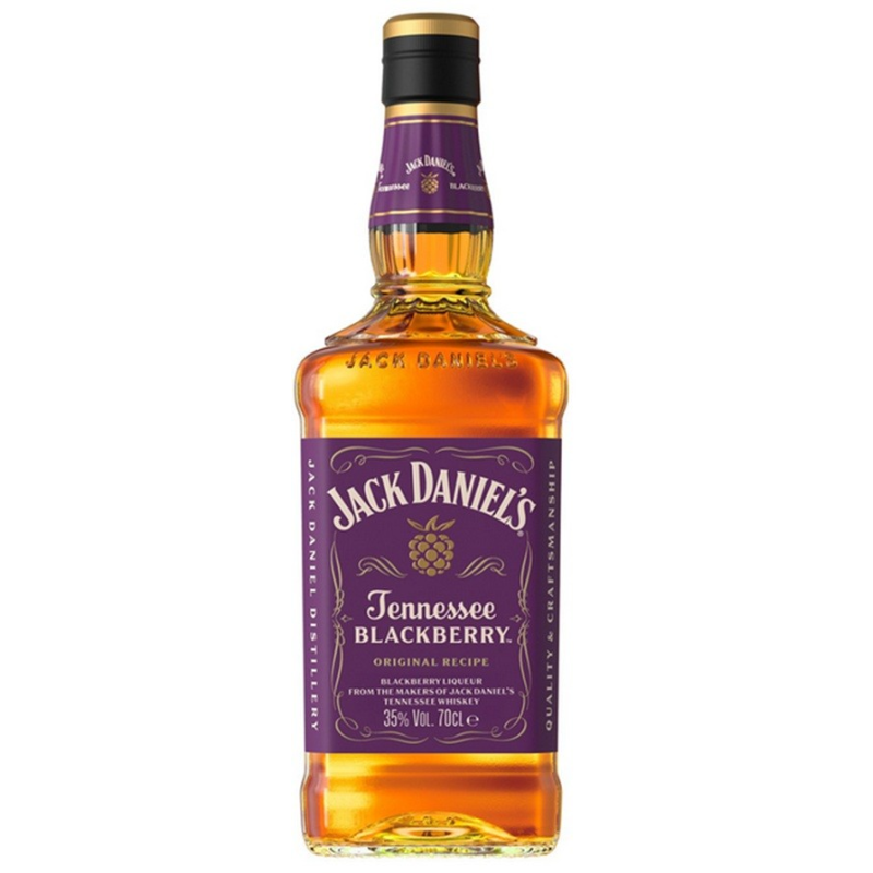 Jack Daniel's Black Berry liqueur de whiskey 70cl 35° - Spiritueux haut de gamme