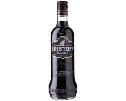 ERISTOFF Black Liqueur de Vodka - 70 cl 18°