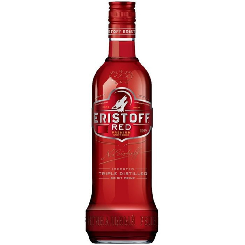 Eristoff Red Vodka Géorgie - 70CL 18° | Une vodka haut de gamme