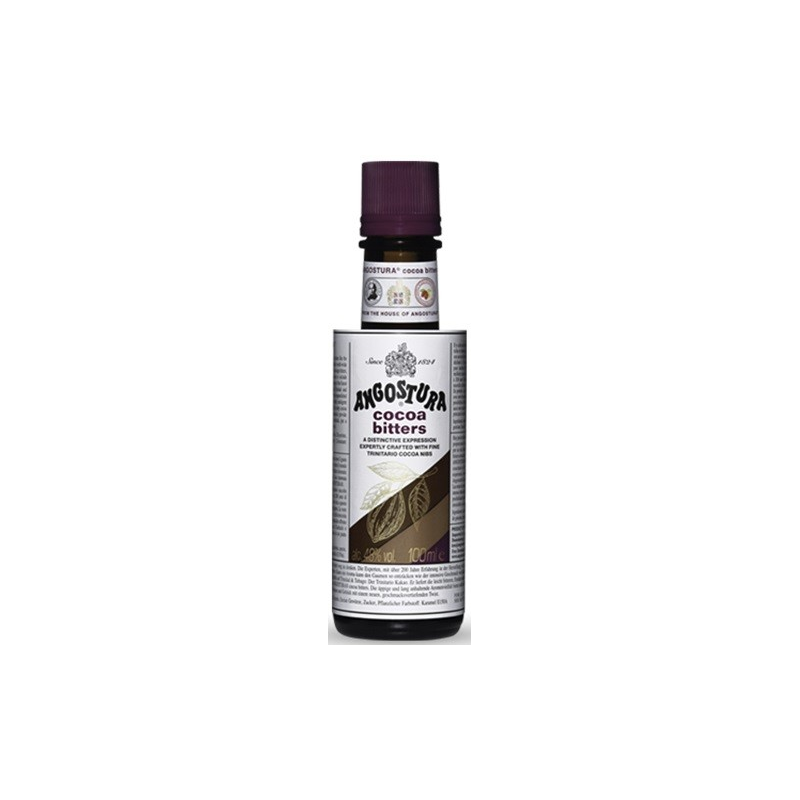 Angostura Cocoa Bitter 10cl 48° - Bitter cacao pour cocktails raffinés