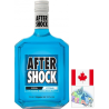 AfterShock Blue Liqueur - Liqueur aux Agrumes Canadienne 70 cl 30°