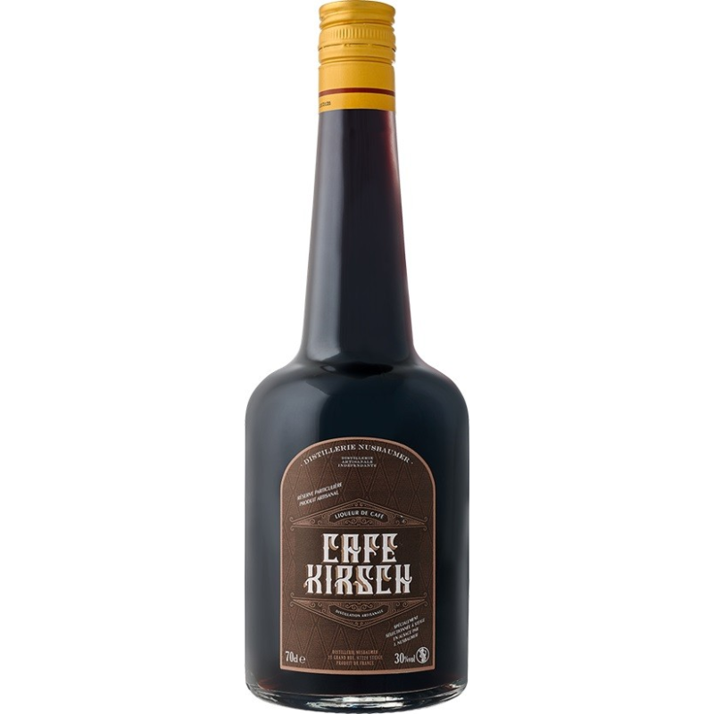 Café-Kirsch Nusbaumer Liqueur Alsace 70 cl - 30° | Boutique de Boissons