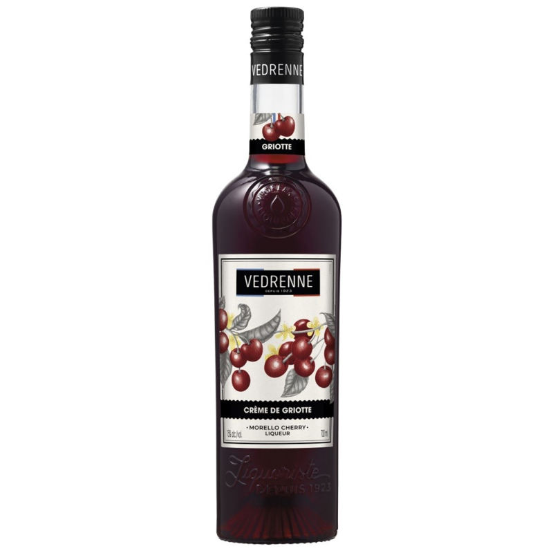 Crème de Griotte Vedrenne 70cl - Spiritueux haut de gamme