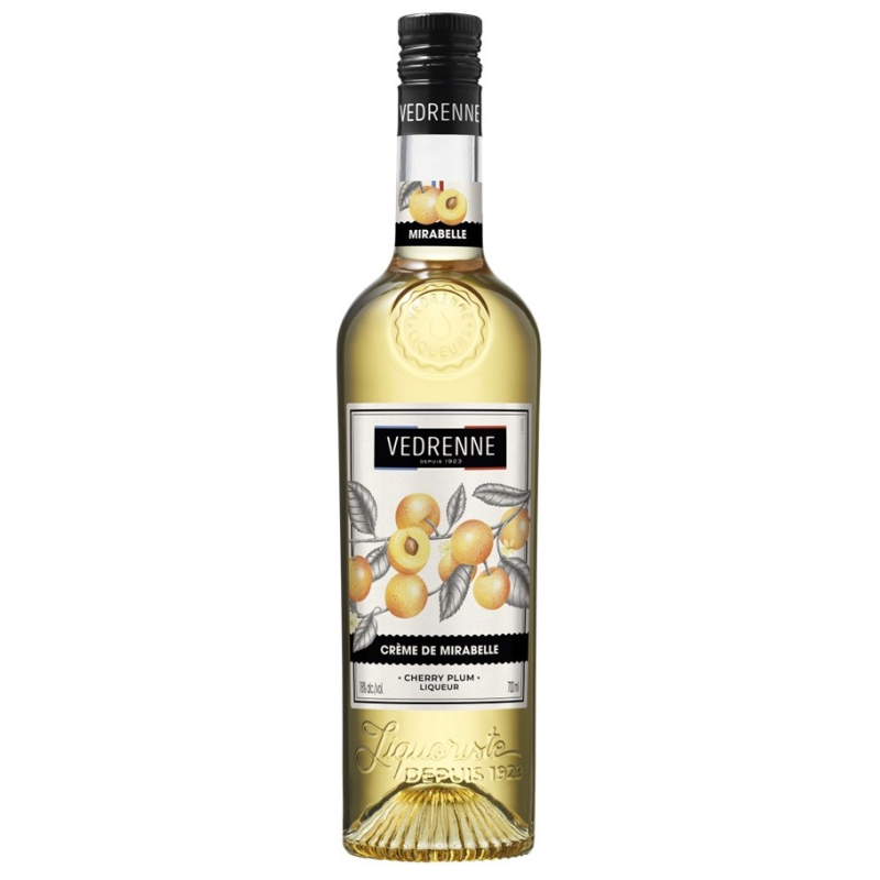 Crème de mirabelle Vedrenne Bourgogne - 70 cl - Liqueur haut de gamme