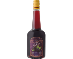Crème de mûre Nusbaumer Alsace 70 cl 20° - Liqueur haut de gamme