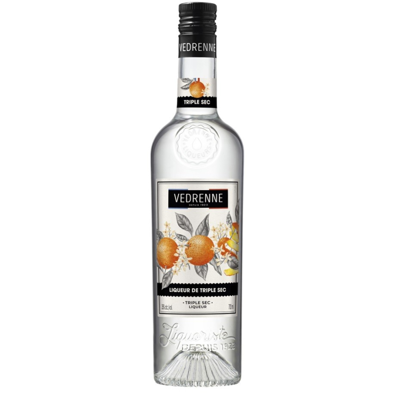 Curacao triple sec Vedrenne liqueur 70cl 35° - Boissons