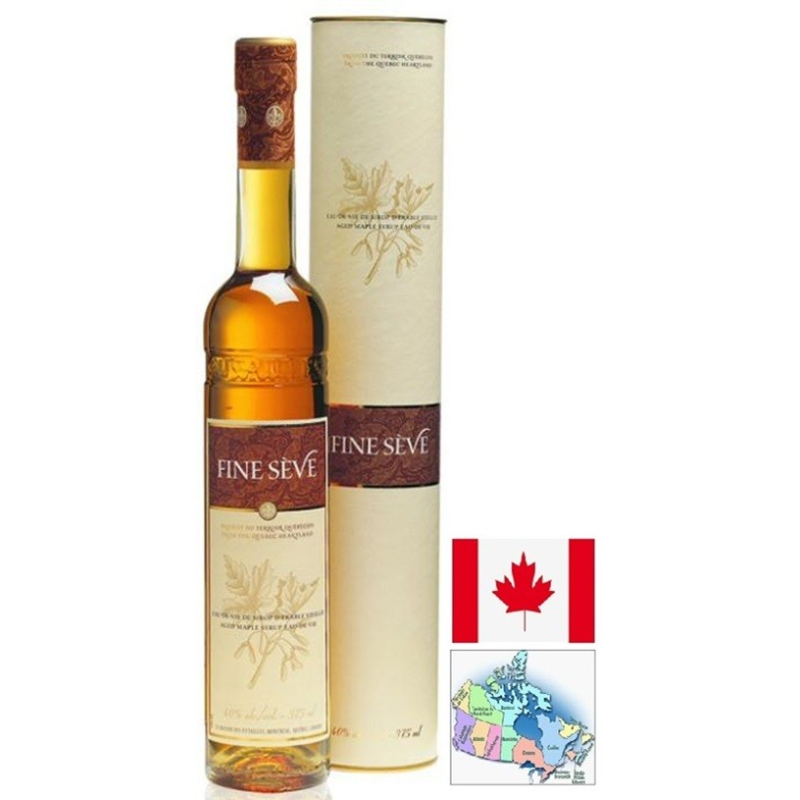 Fine sève eau de vie Canada 38 cl 40° - Une expérience haut de gamme