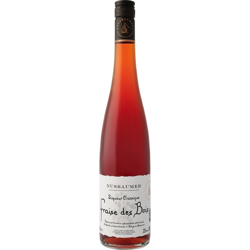 Fraise des bois Nusbaumer liqueur - 70 cl 25°