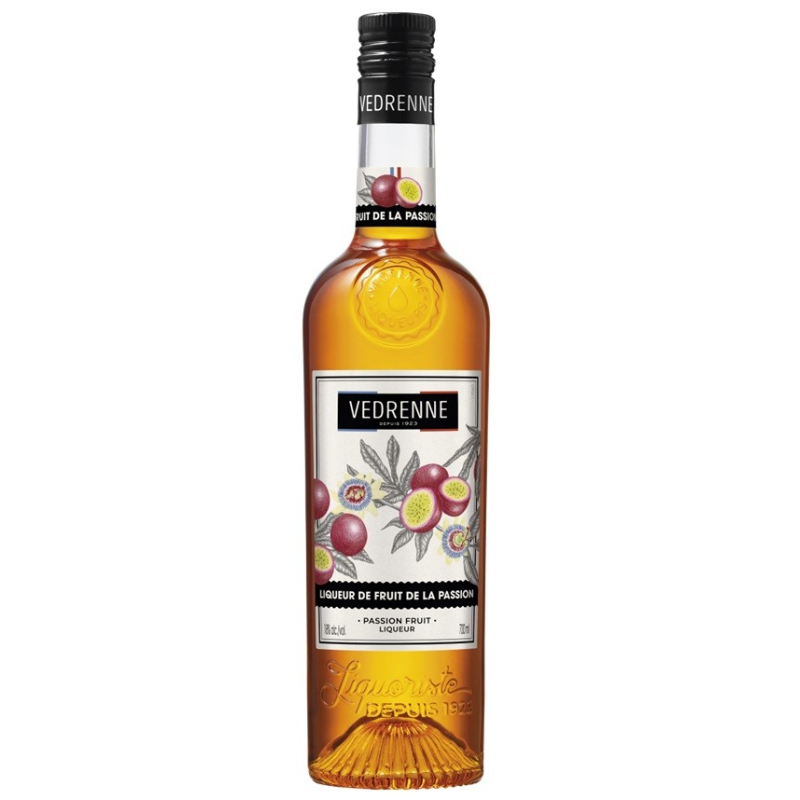 Passion Vedrenne Liqueur 70cl 18° - Liqueur de Fruit de Haute Qualité