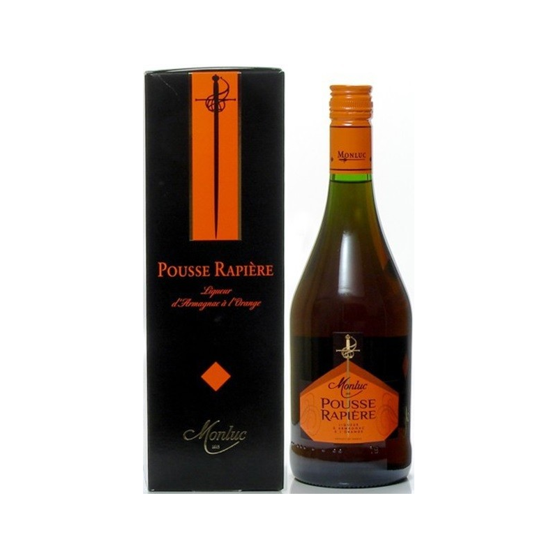 Pousse rapière Monluc liqueur d'armagnac 70cl - Boisson haut de gamme