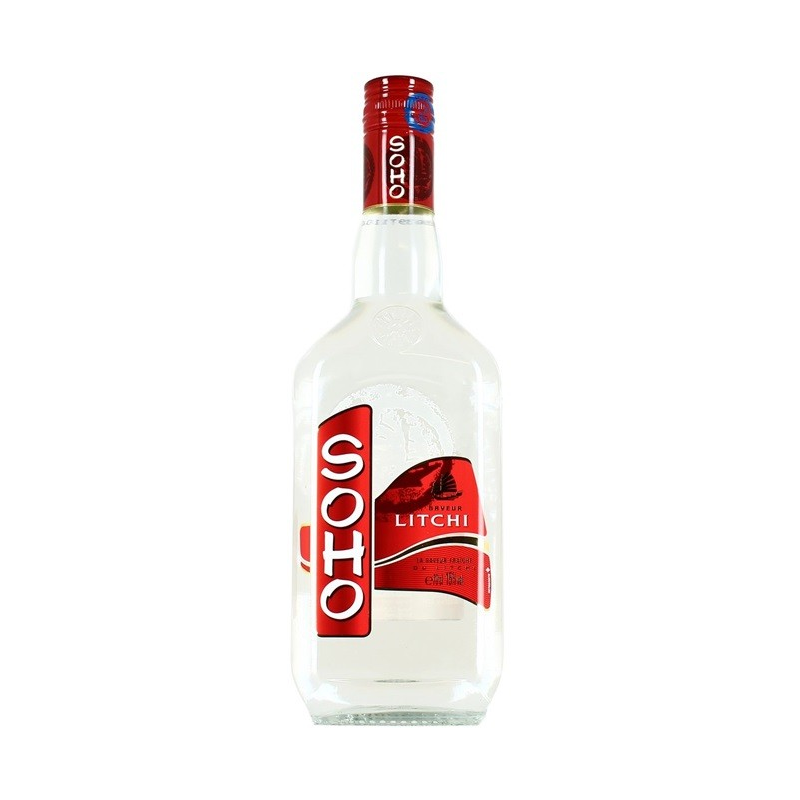 SOHO Litchi Liqueur 70cl 15° - Liqueur de Luxe au Goût Raffiné