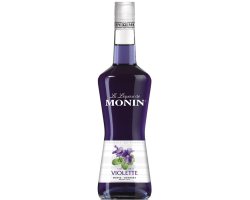 Violette crème Monin 70 cl 16° - Arrivez à l'élégance florale