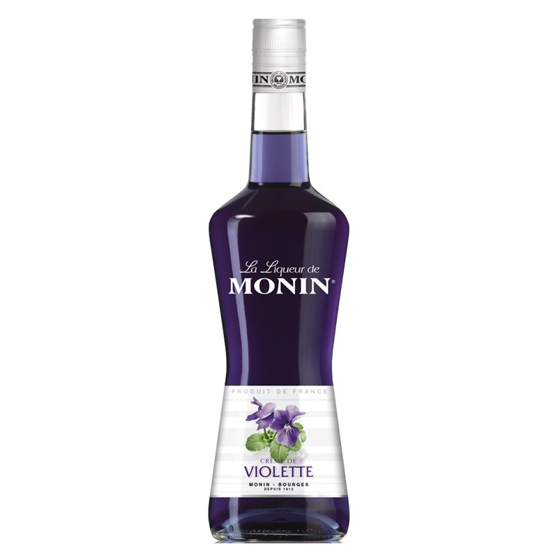 Violette crème Monin 70 cl 16° - Arrivez à l'élégance florale