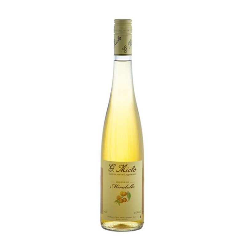Liqueur Mirabelle Miclo 50cl 25° – Artisanale d'Alsace