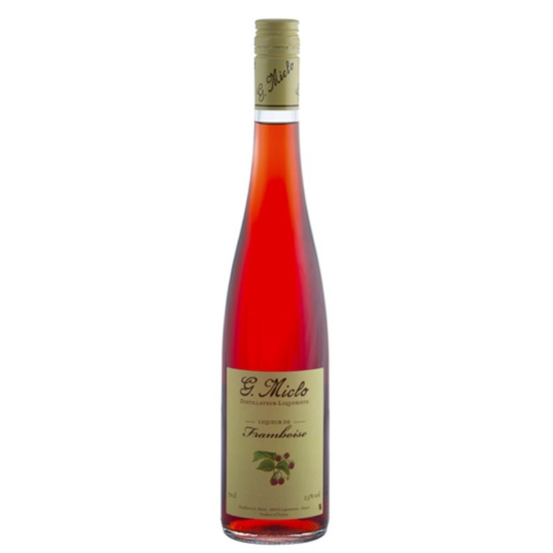 Framboise liqueur Miclo Alsace 50cl - Découvrez l'excellence fruitée