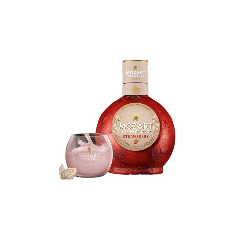 Mozart Strawberry 50 cl - Liqueur Gourmande d'Autriche