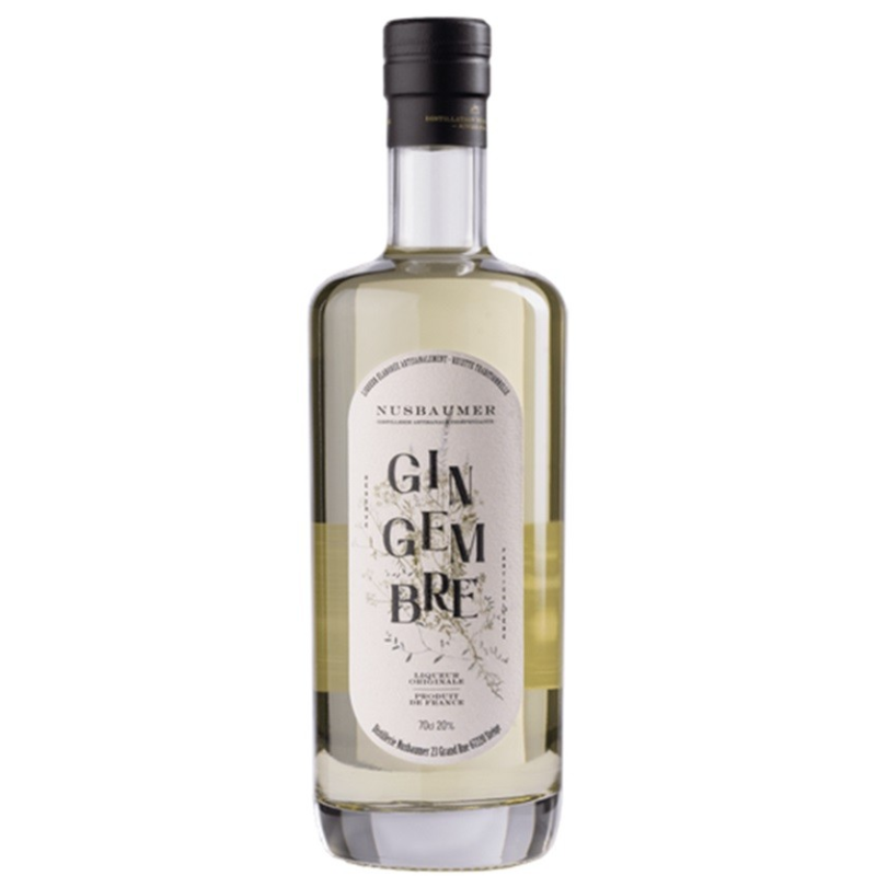 Gingembre Liqueur Nusbaumer Alsace 70 cl - Artisanat et saveur