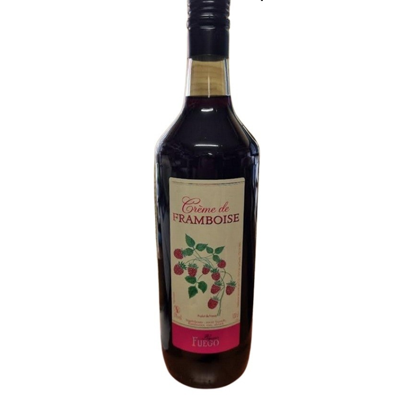 Framboise Crème Fuego 100cl - Liqueur Fruité d'Auvergne