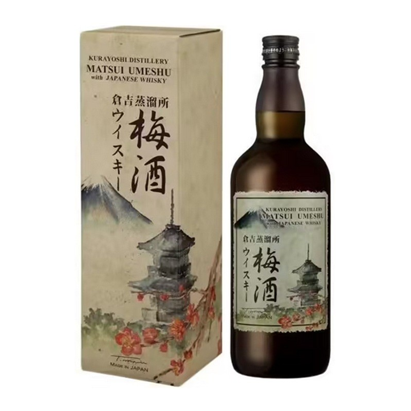 Matsui Umeshu : Liqueur de prunes au whisky japonais - 70cl 14°