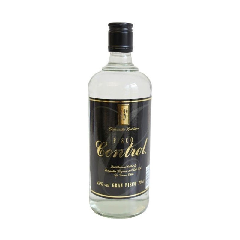 Pisco Control - Eau de Vie Chili 70cl 43° | Élégance et Authenticité