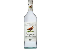 Grappa Podere Beccaccia 70cl 38° - Un spiritueux raffiné d'Italie