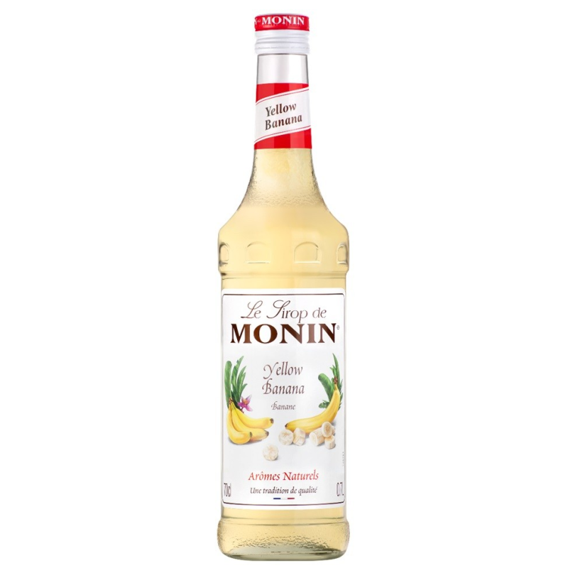 Sirop de banane jaune Monin 70 cl - Goût Exotique