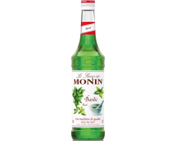 Sirop de basilic MONIN 70 cl - Saveur authentique pour cocktails