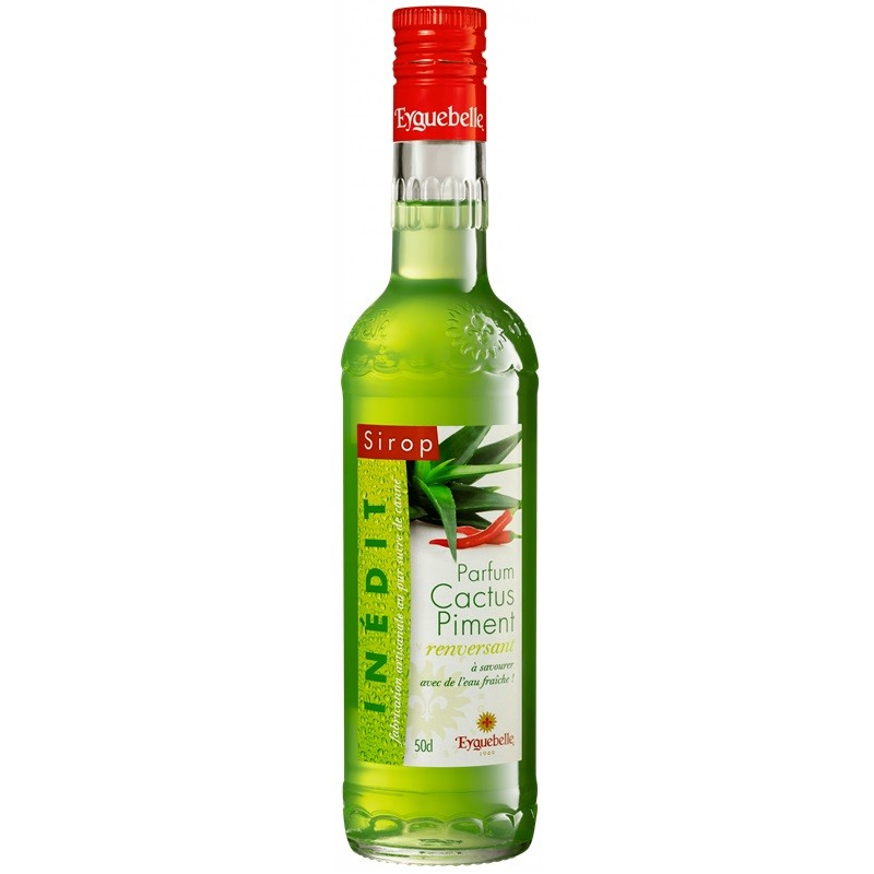 Sirop Cactus Piment Eyguebelle 50cl - Boisson Inédite