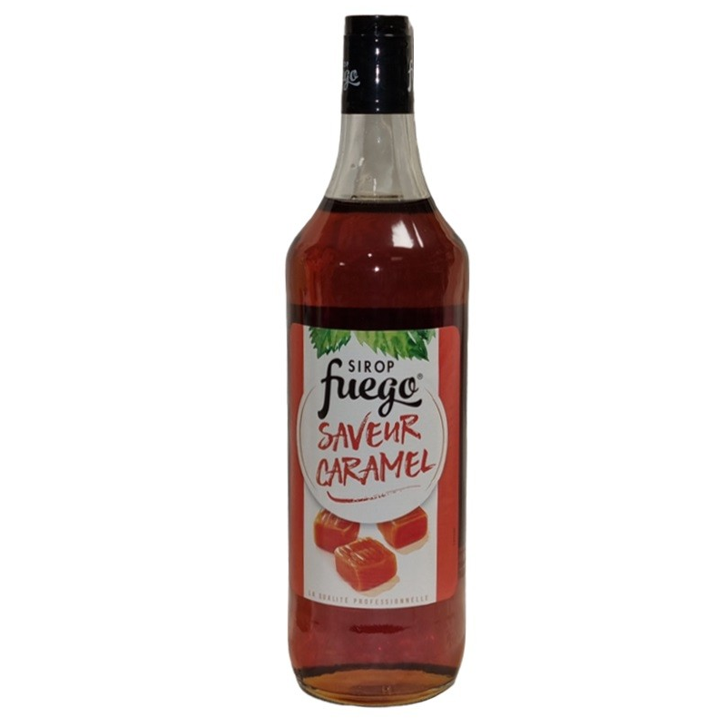 Caramel Fuego Sirop 100cl - Sirop de qualité professionnelle