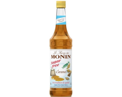 Sirop de caramel sans sucre Monin 70cl - Boissons légères et gourmandes