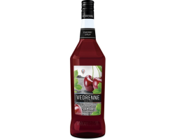 Sirop de cerise Vedrenne 100 cl - Boisson fruitée haut de gamme