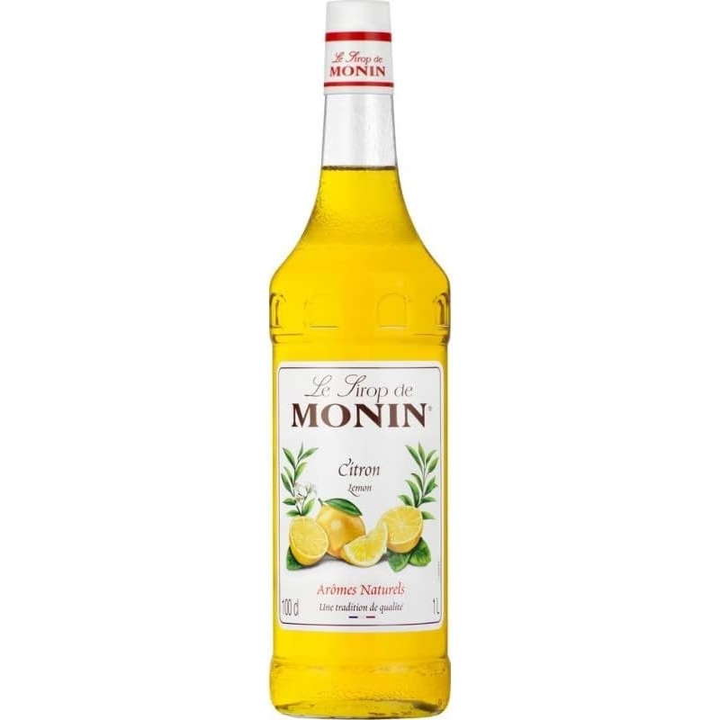 Sirop de citron Monin 100 cl - Saveur naturelle pour vos boissons