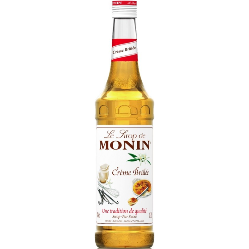 Sirop Crème Brûlée Monin 70 cl - Un Délice Sucré
