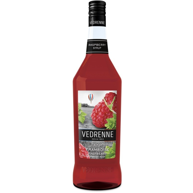 Sirop de framboise Vedrenne 100 cl - Boisson artisanale de Bourgogne