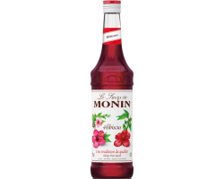 Sirop d'hibiscus Monin 70 cl - Un goût floral raffiné pour vos boissons