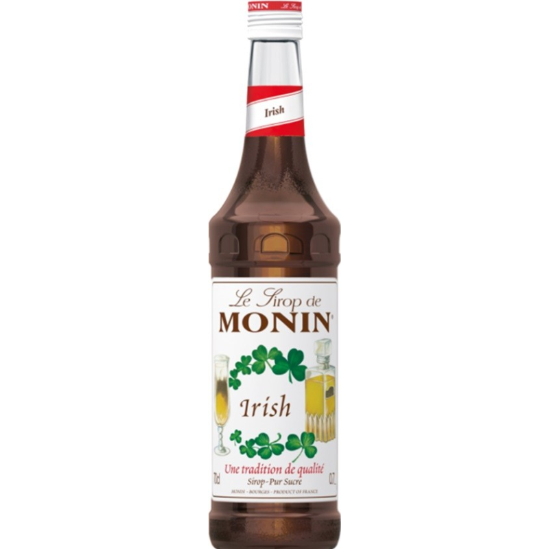 Sirop Irish Monin 70 cl - Saveur crème irlandaise pour vos boissons