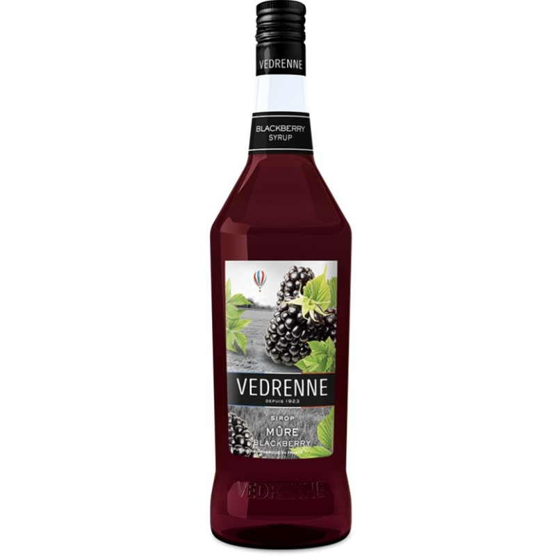 Sirop de mûre Védrenne 100 cl - Boisson sans alcool haut de gamme