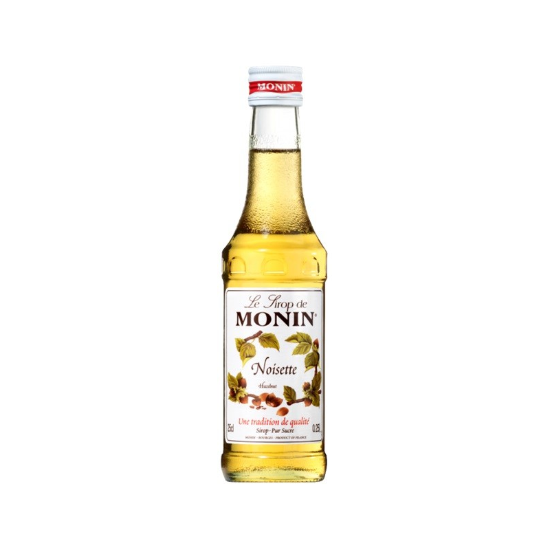 Sirop de noisette 25 cl Monin - Saveur authentique pour vos boissons