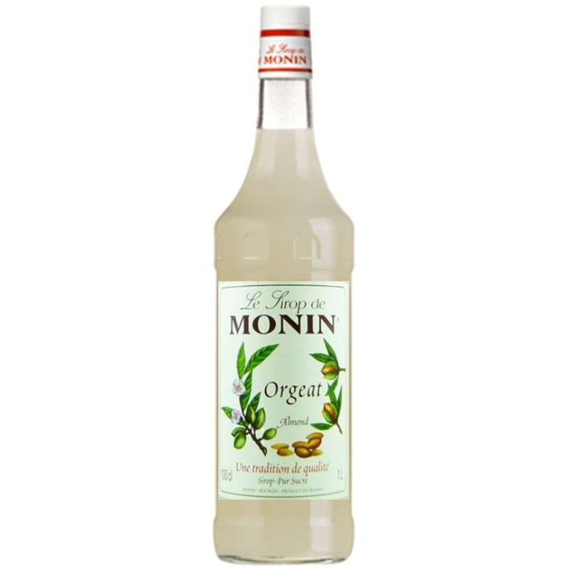 Orgeat Monin Sirop 100 cl - Sirop d'Amande pour Boissons