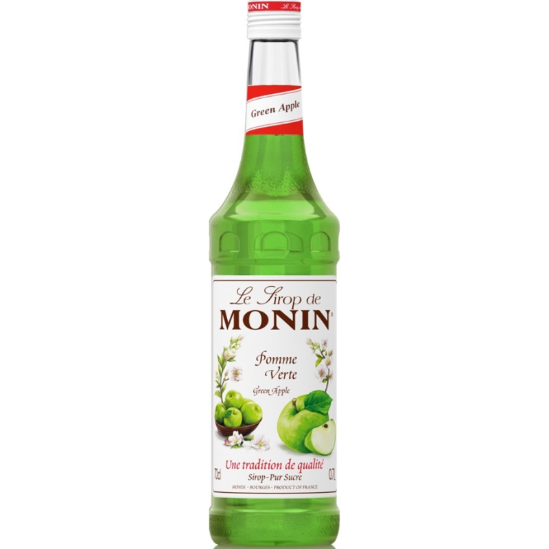 Sirop de pomme verte Monin 70 cl - Fraîcheur fruitée